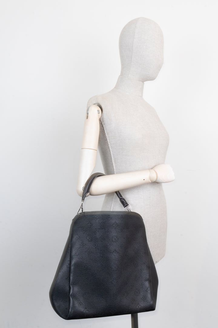 Sac Babylone BB Louis Vuitton Mahina Noir