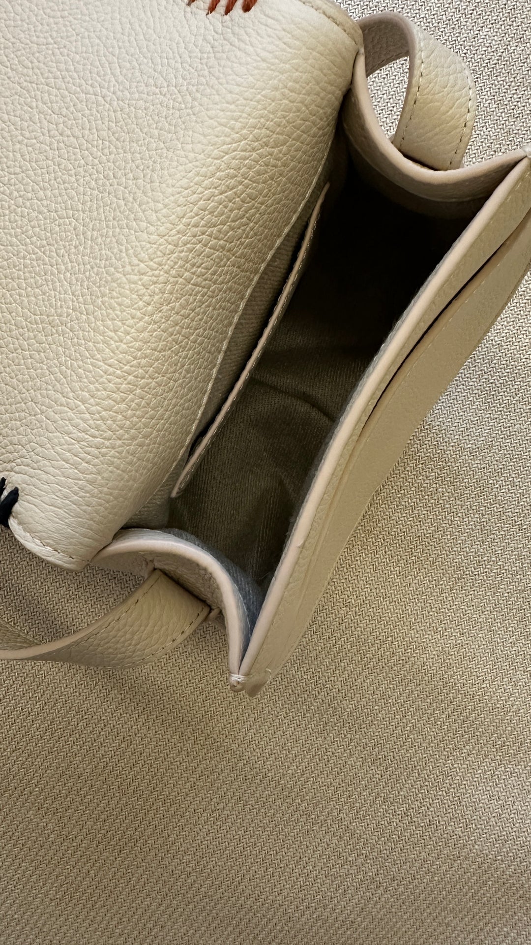 CHLOÉ Mini Marcie Crossbody Bag Ivory