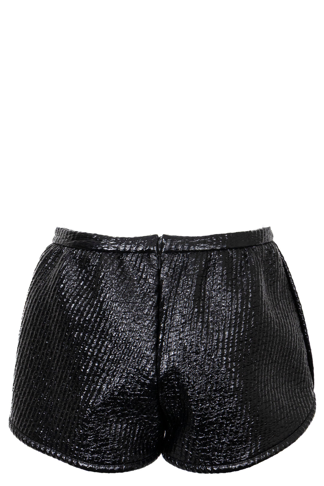 GUCCI PVC Structured Shorts Black