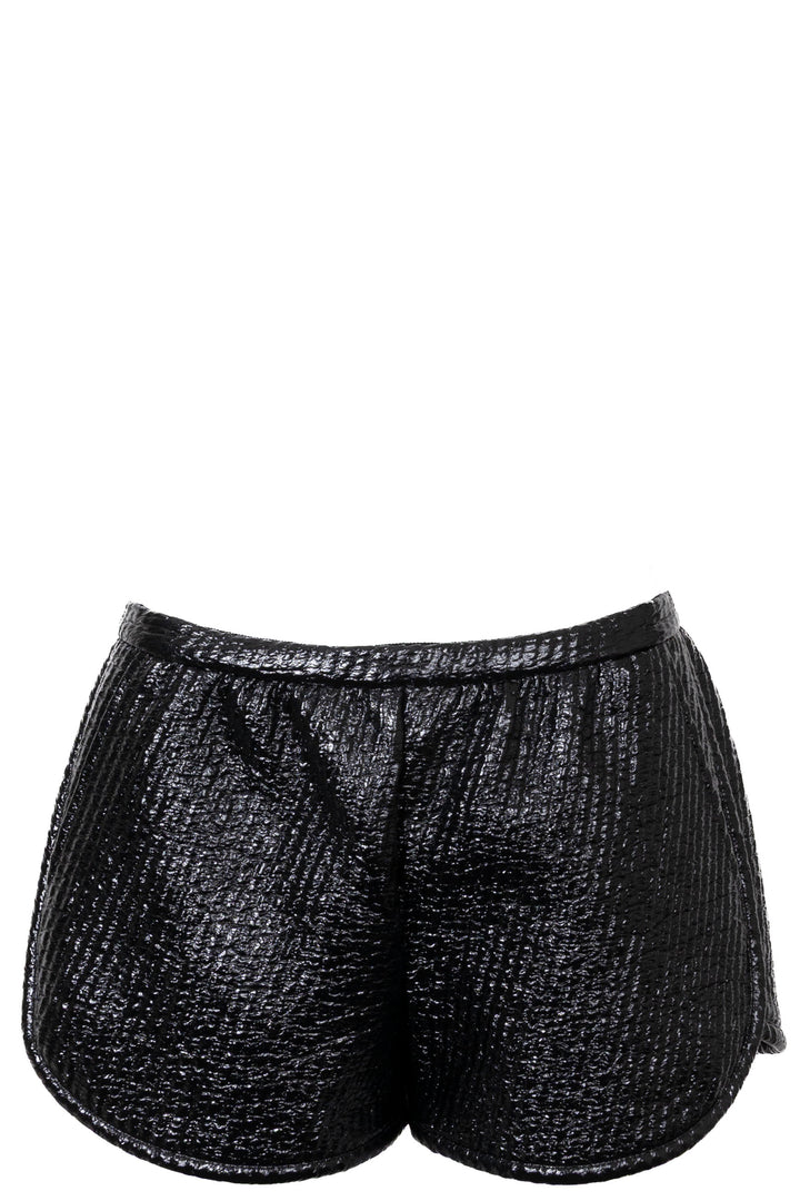 GUCCI PVC Structured Shorts Black