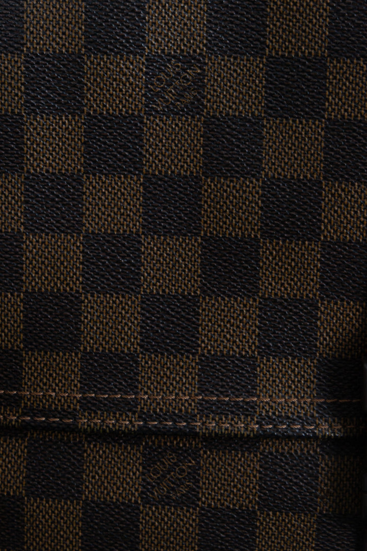 LOUIS VUITTON Reporter Melville Crossbody Bag Damier Ebene