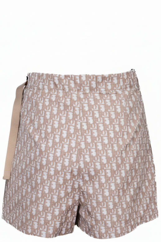 CHRISTIAN DIOR Oblique Wrap Skort Rose