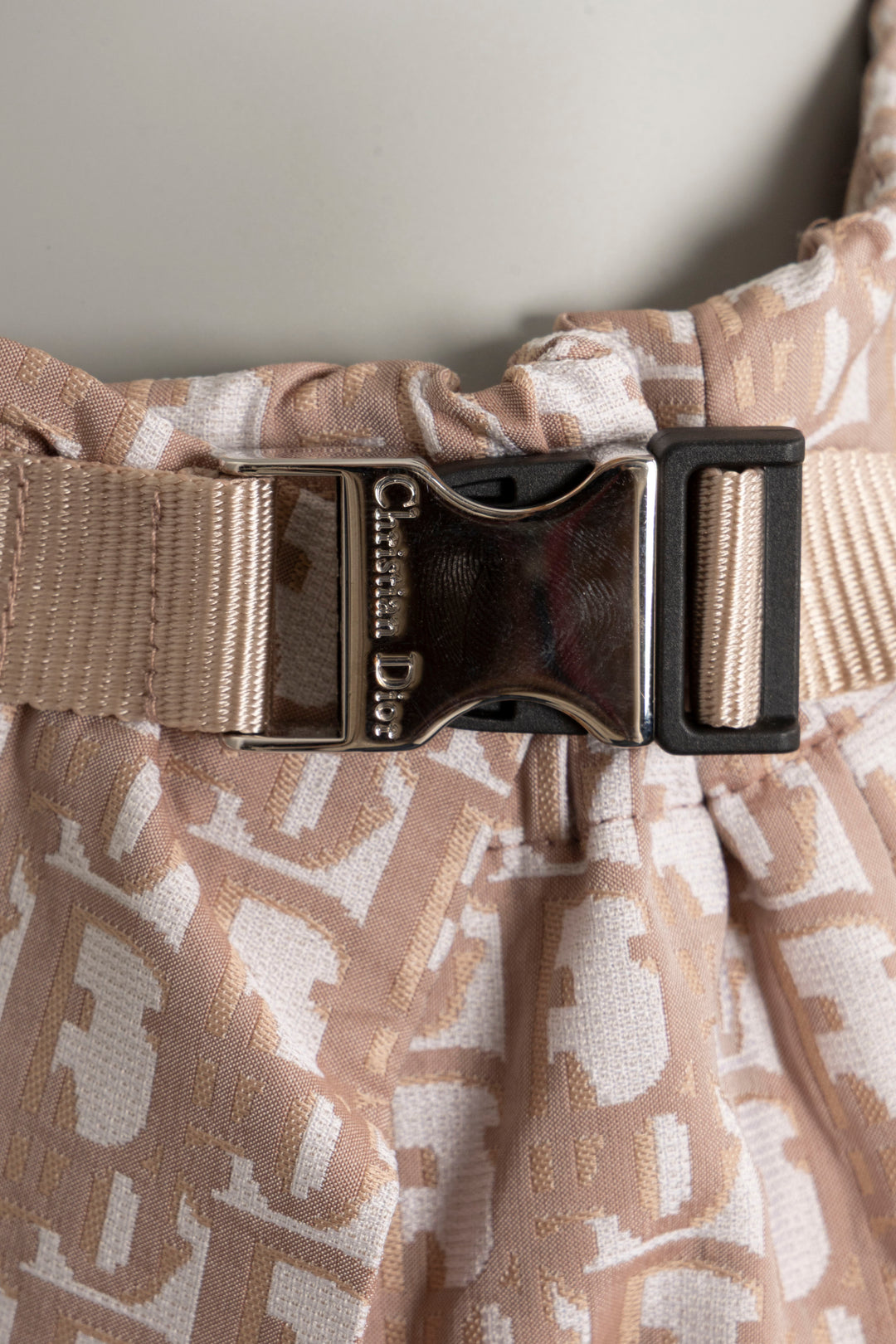 CHRISTIAN DIOR Oblique Wrap Skort Rose