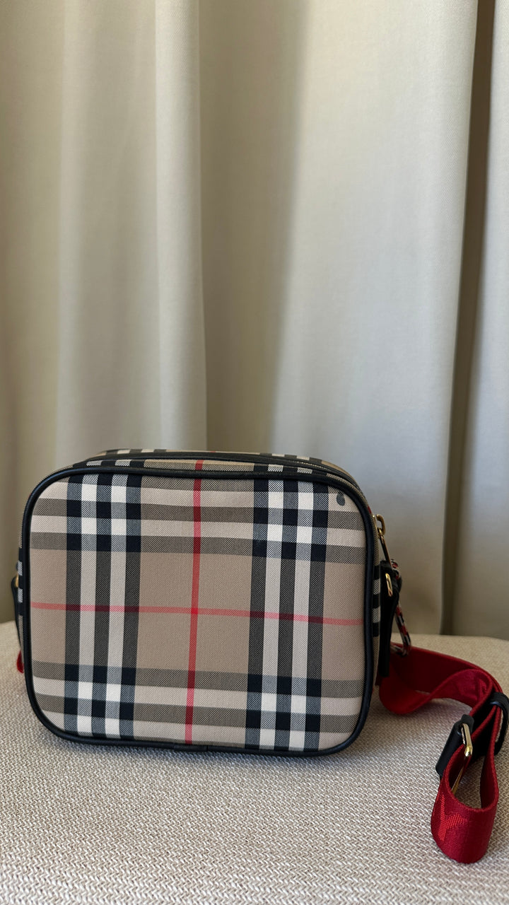 BURBERRY Deer Crossbody Bag Nova Check
