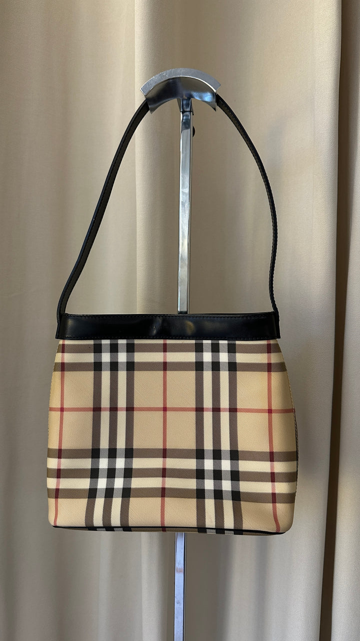 BURBERRY Nova Check Shoulder Bag