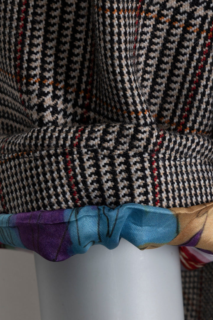 STELLA MCCARTNEY x The Beatles Houndstooth Coat Wool Brown