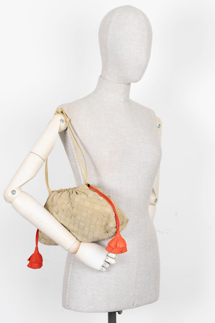 BOTTEGA VENETA Soiree Dustbag Tapioca