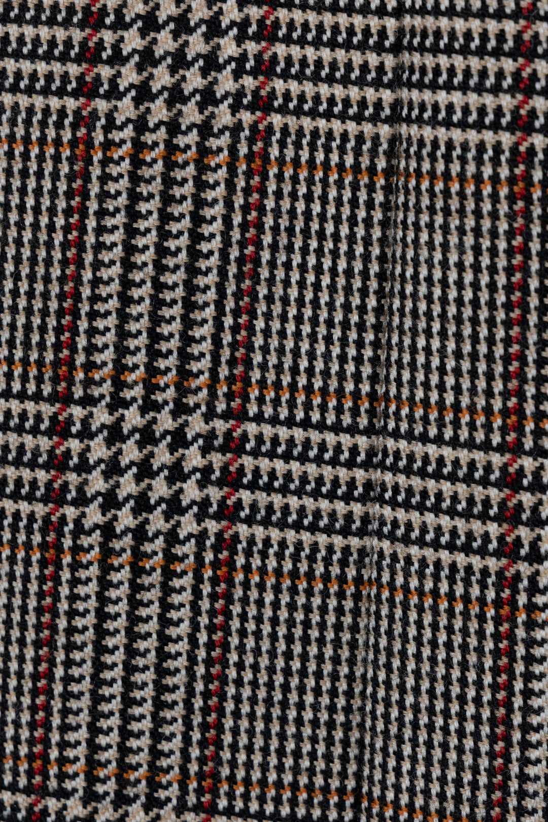 STELLA MCCARTNEY x The Beatles Houndstooth Coat Wool Brown