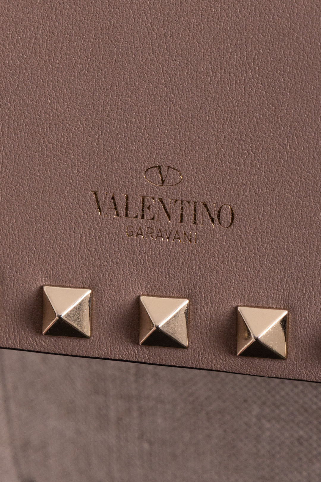 VALENTINO Rockstud Mini Crossbody Bag Nude