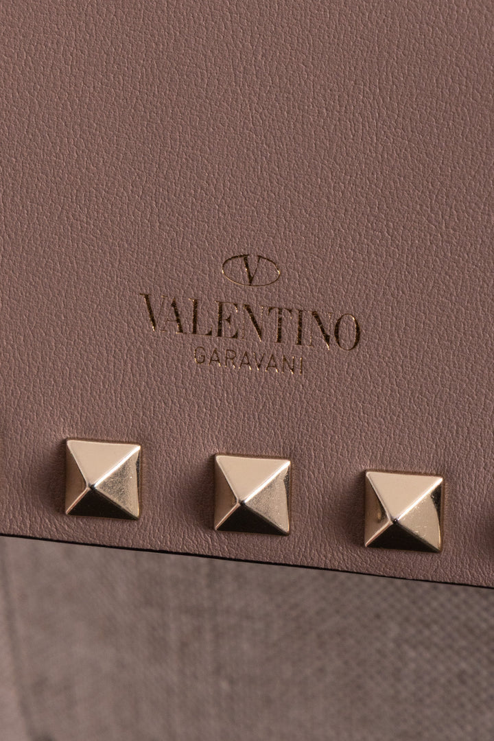 VALENTINO Rockstud Mini Crossbody Bag Nude