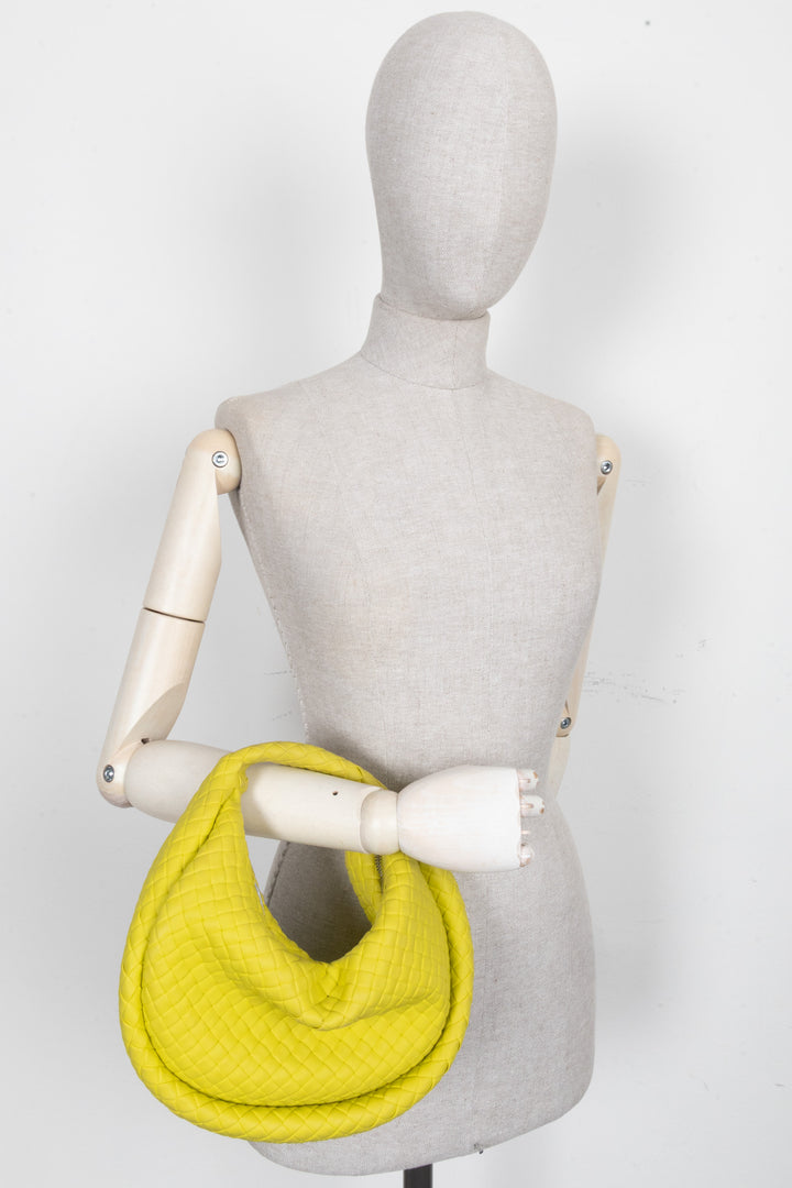 BOTTEGA VENETA Padded Jodie Caoutchouc Vert Kiwi