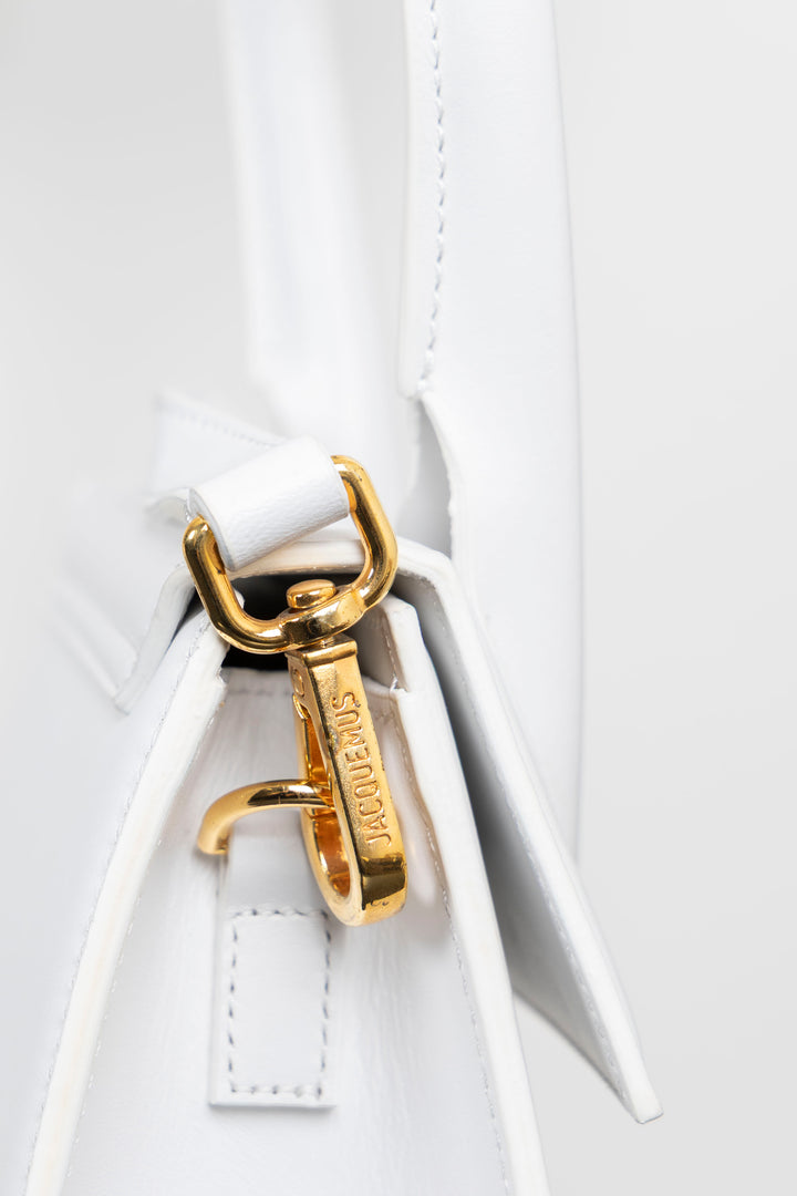 JACQUEMUS Le Chiquito Medium Leather White