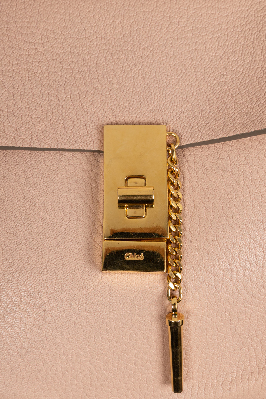 CHLOÉ Drew Bag Leather Blush