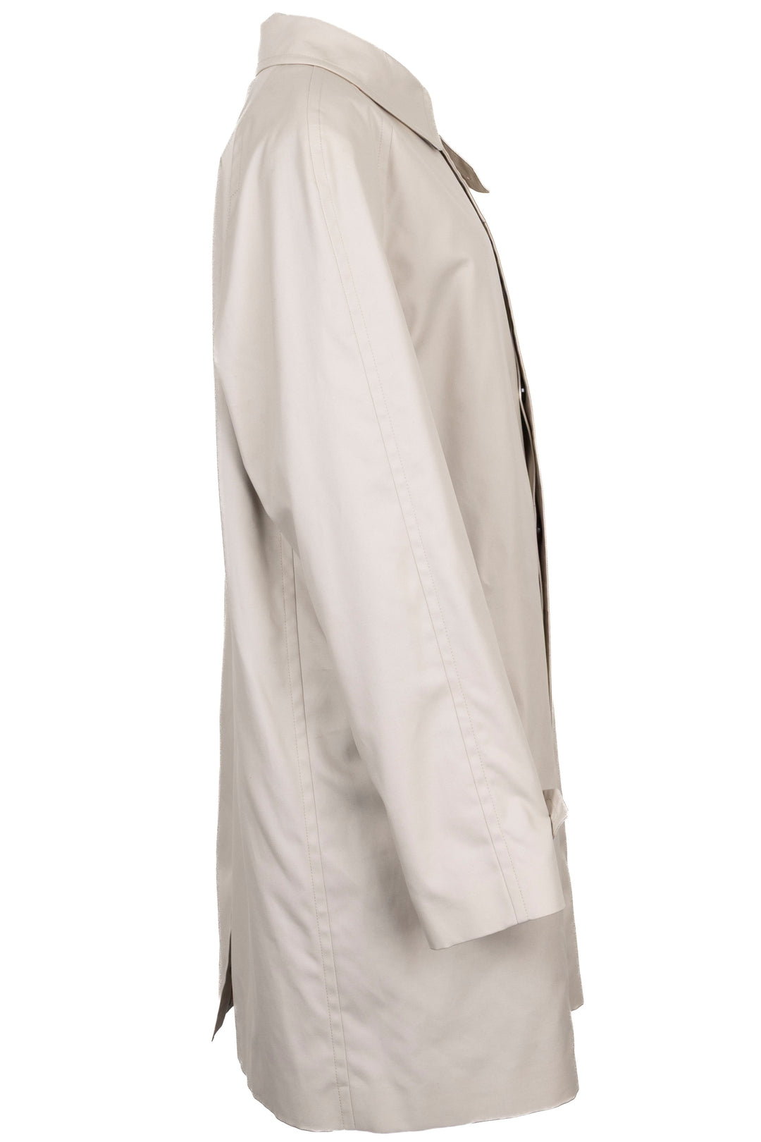 BURBERRY Mid Length Car Coat Beige