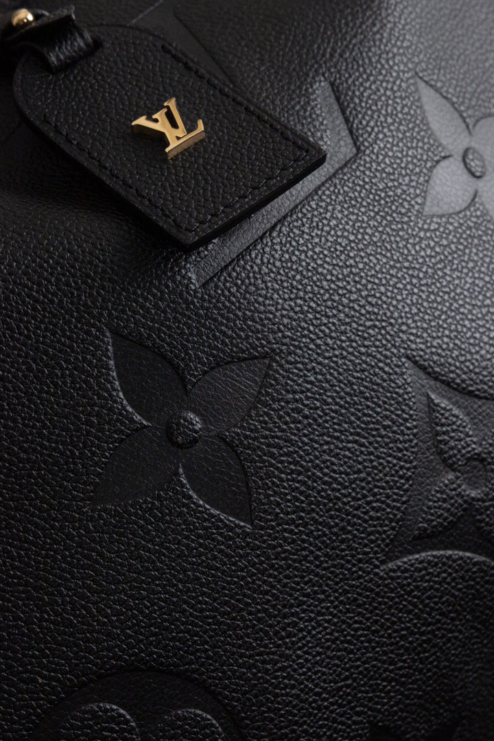 LOUIS VUITTON CarryAll MM Empreinte Black