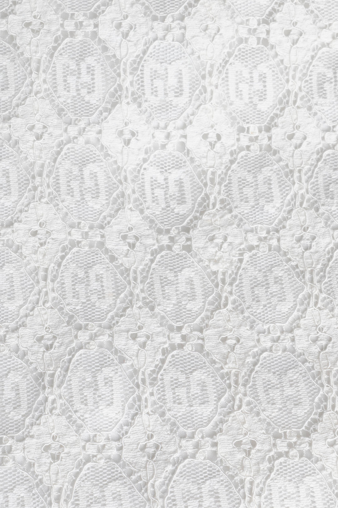 GUCCI GG Lace Mini Dress White