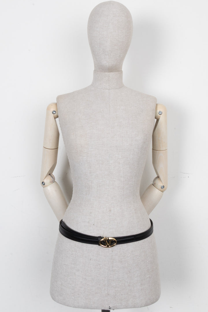 Ceinture VALENTINO V Logo The Bold Edition Noire