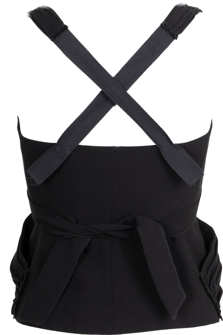 PRADA Rushed Top Black
