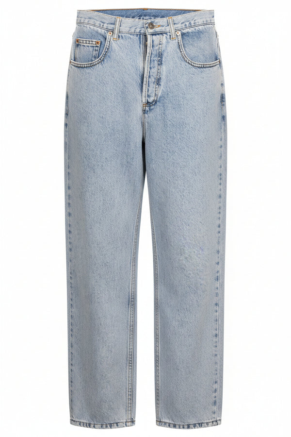 GUCCI Logo Pants Denim Blue