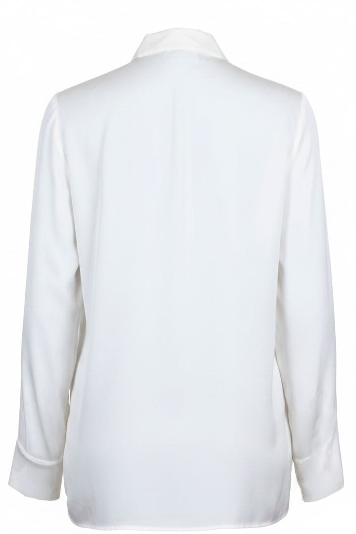 JIL SANDER Chemisier Soie Ivoire