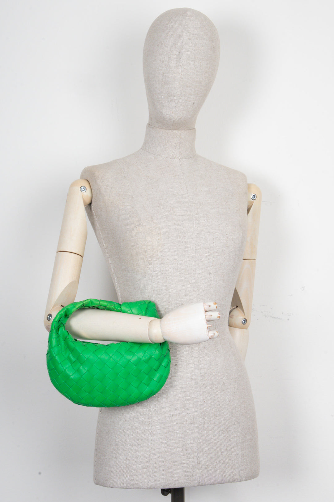 BOTTEGA VENETA Mini Jodie Intrecciato Parakeet