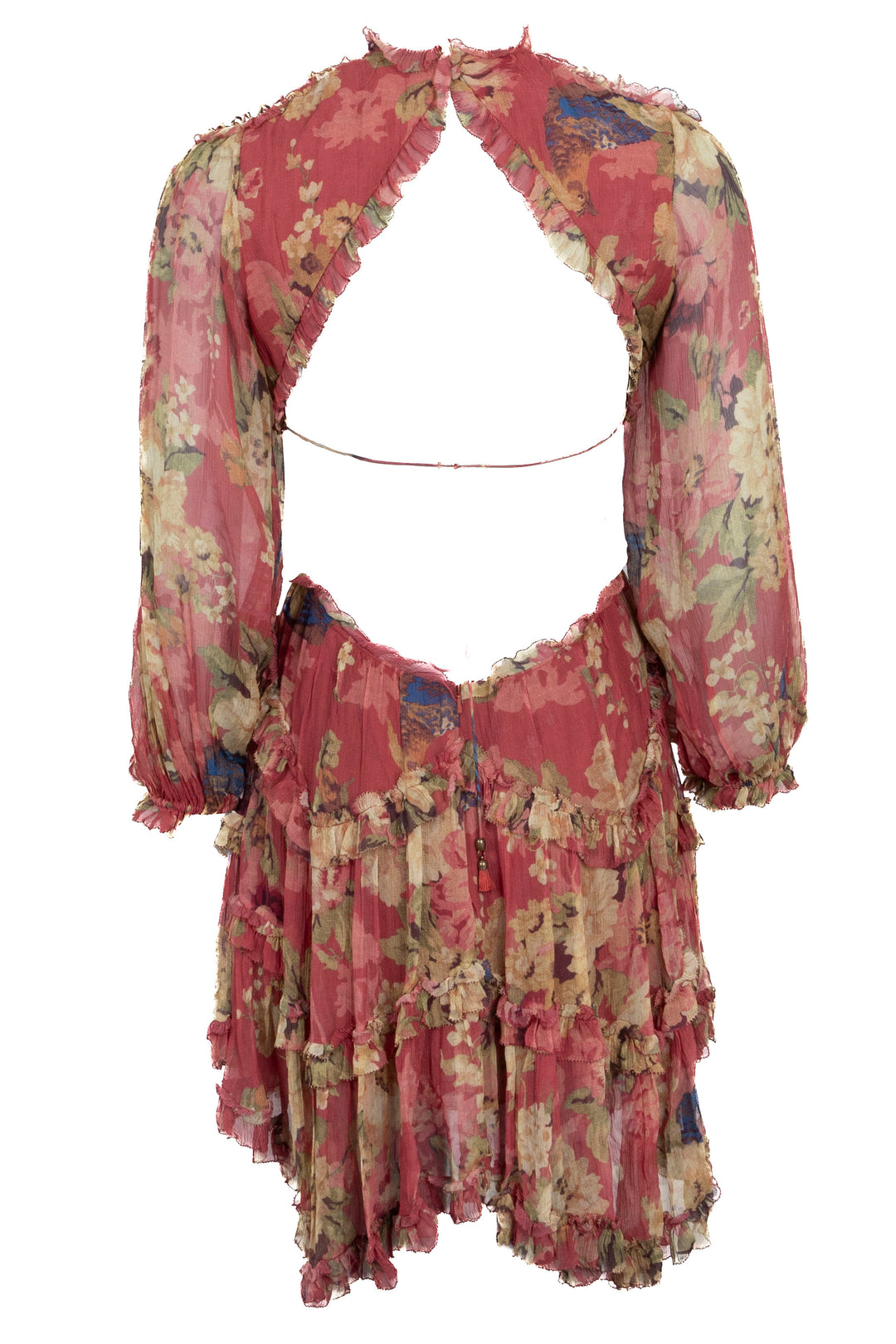 ZIMMERMANN Melody Cutout Mini Dress