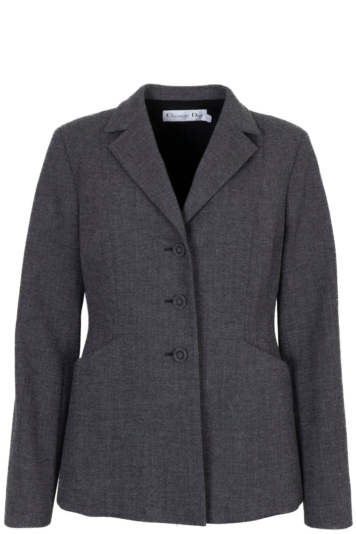 CHRISTIAN DIOR Bar Jacket Wool Grey