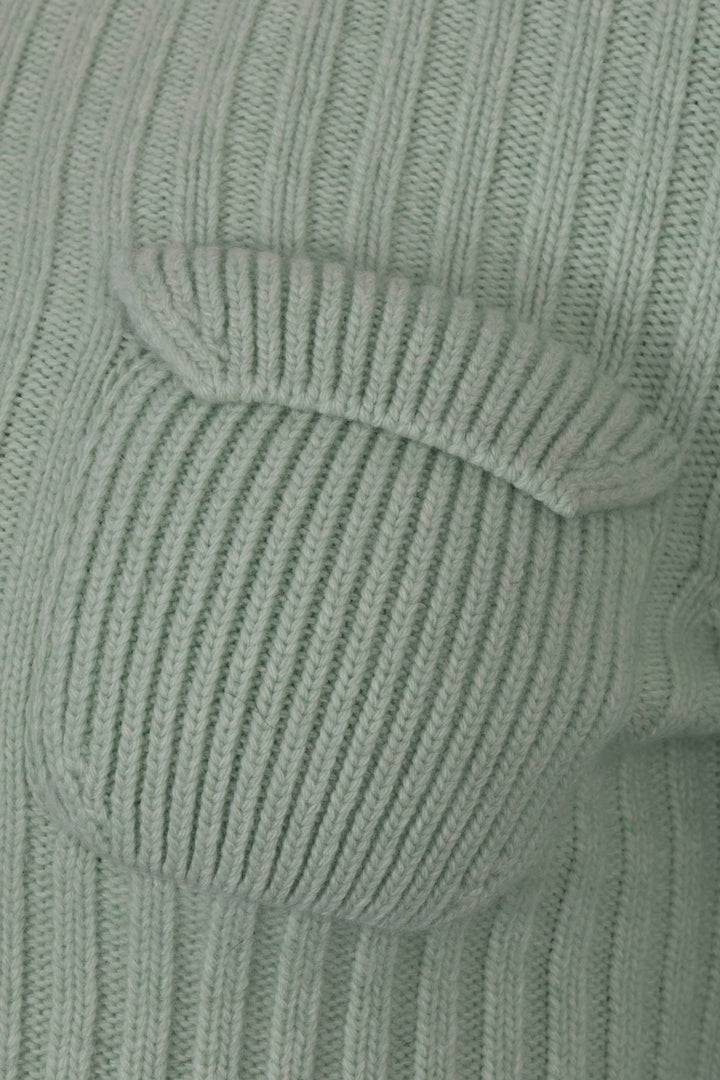 PRADA 2023 Utility Knit Wool Mint