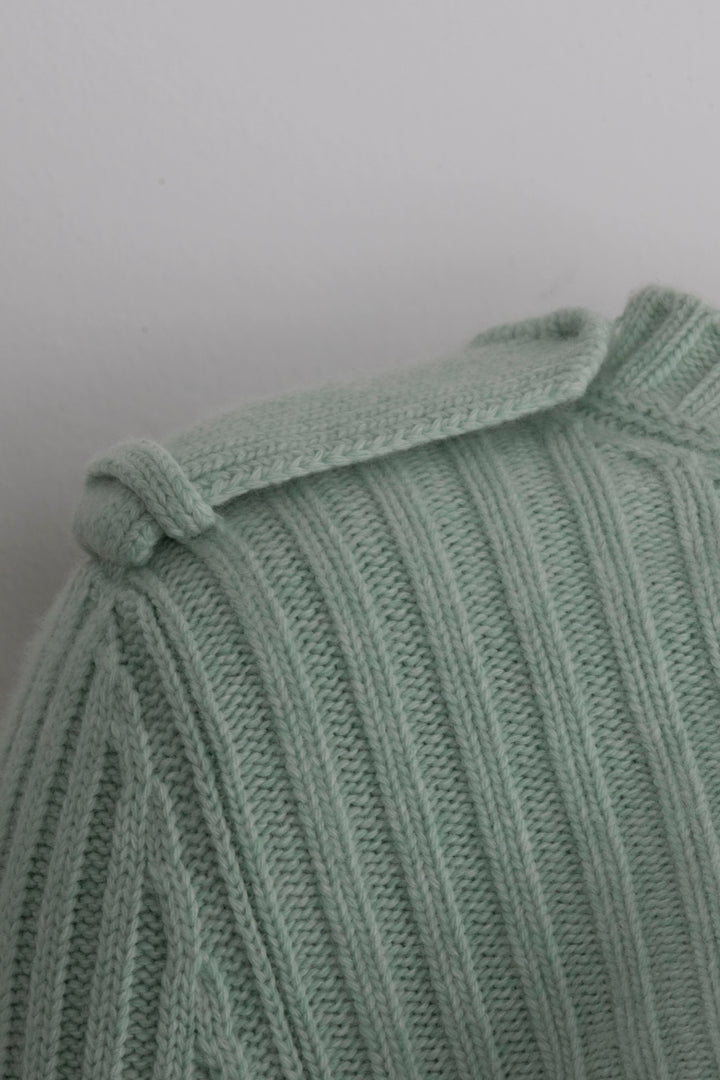 PRADA 2023 Utility Knit Wool Mint