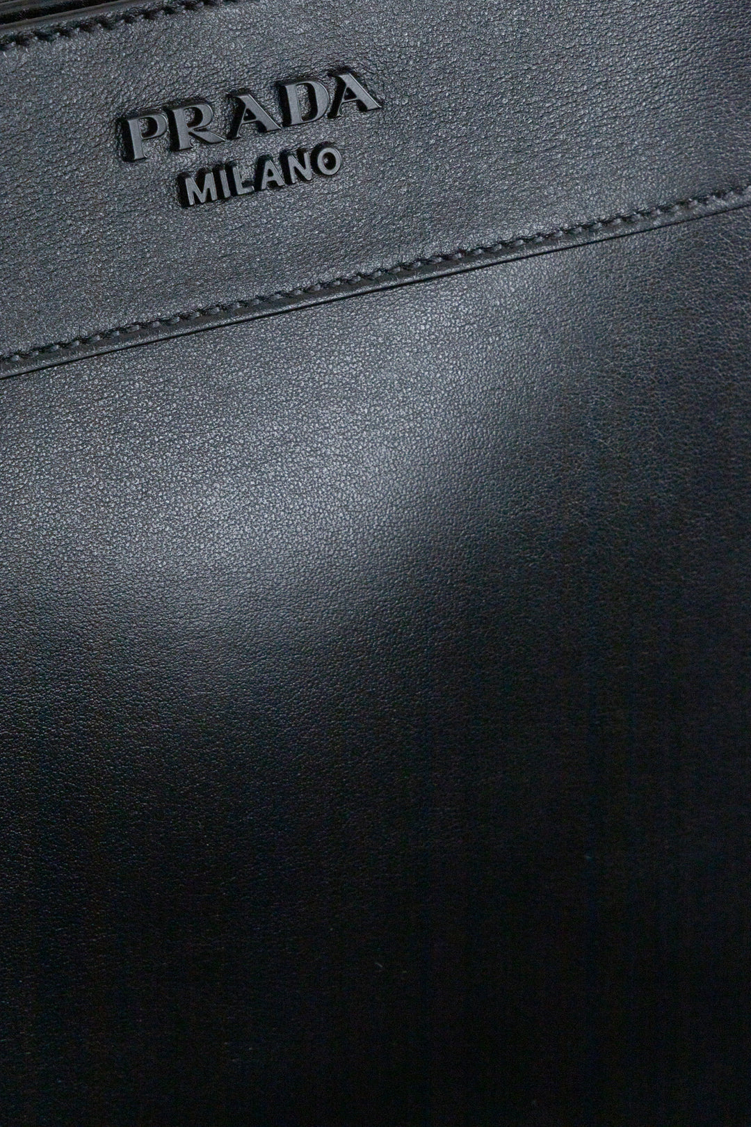 PRADA Mini Margit Bag Leather Black