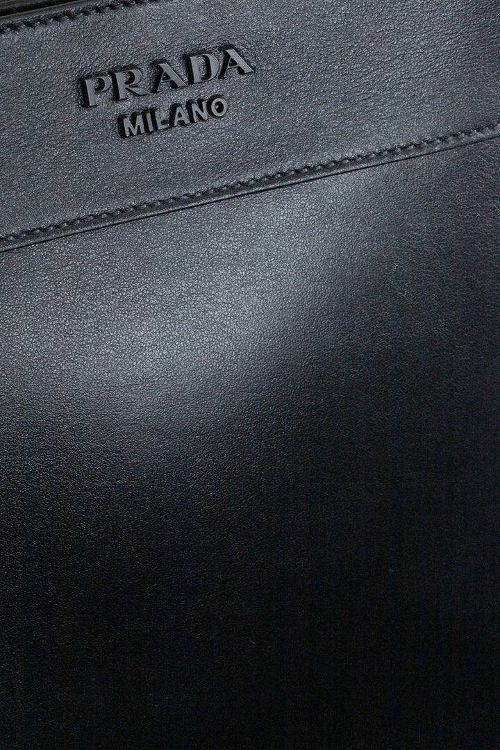 PRADA Mini Margit Bag Leather Black
