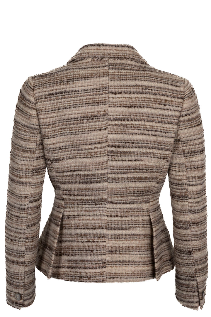 PRADA Vintage Tweed Nude Blazer