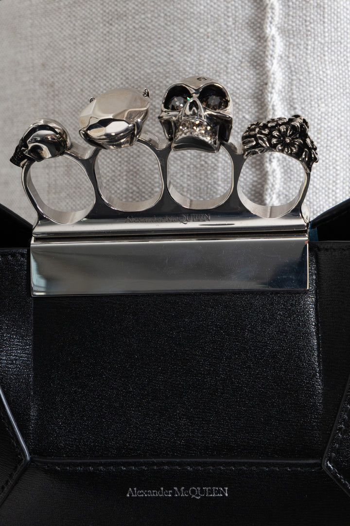 ALEXANDER MCQUEEN The Jewelled Hobo Bag Noir