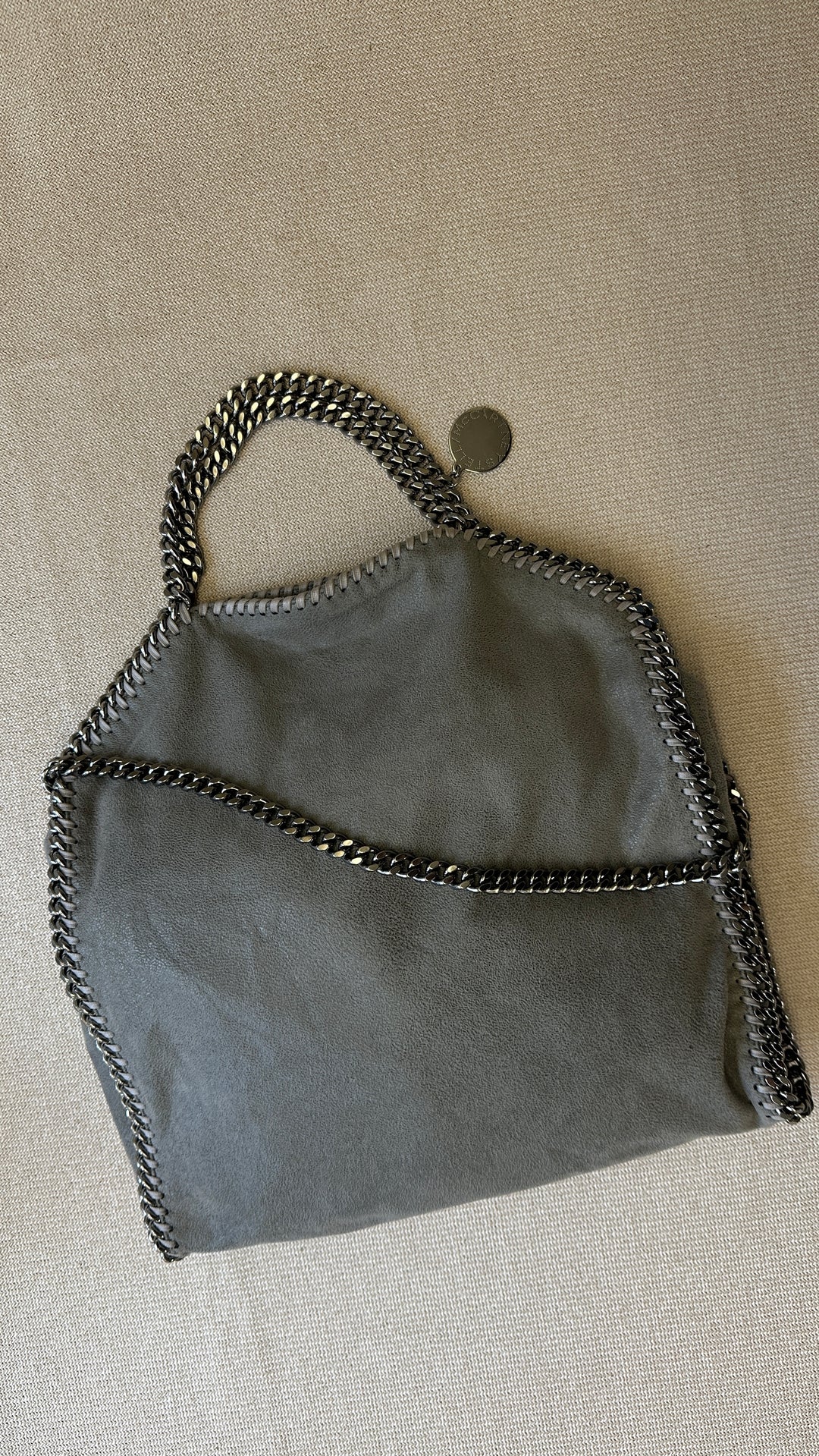STELLA MCCARTNEY Falabella Tote Bag Light Grey