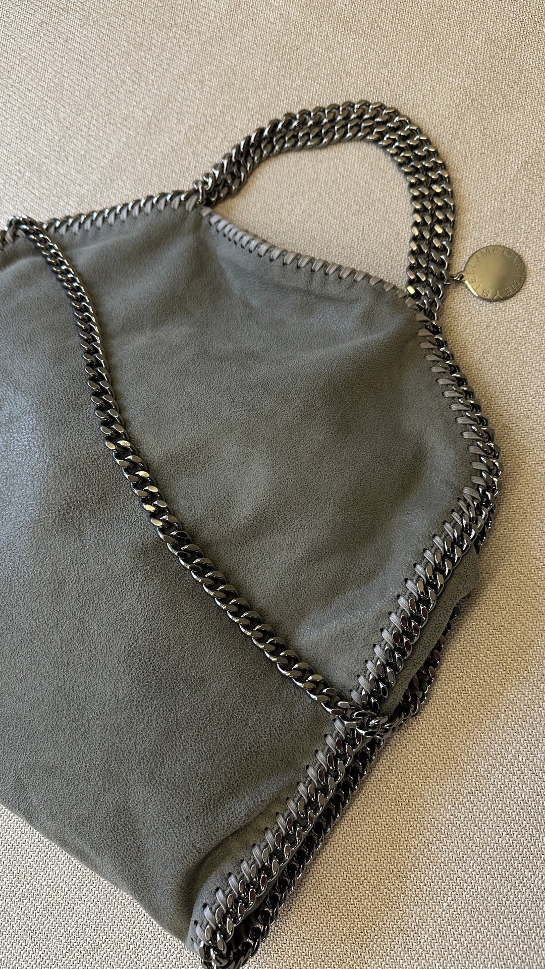 STELLA MCCARTNEY Falabella Tote Bag Light Grey