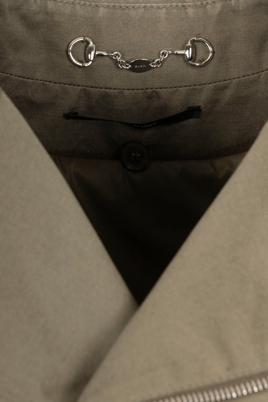 GUCCI Veste asymétrique Coton Vert