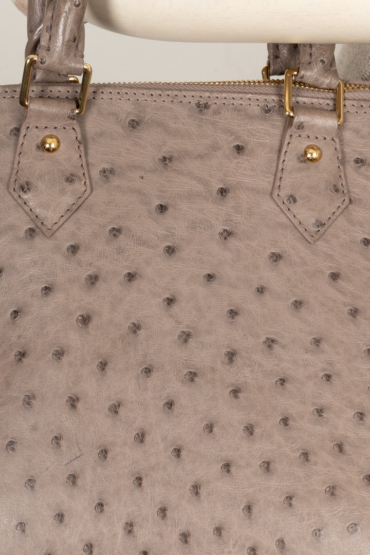 LOUIS VUITTON Alma GM Gris Autruche