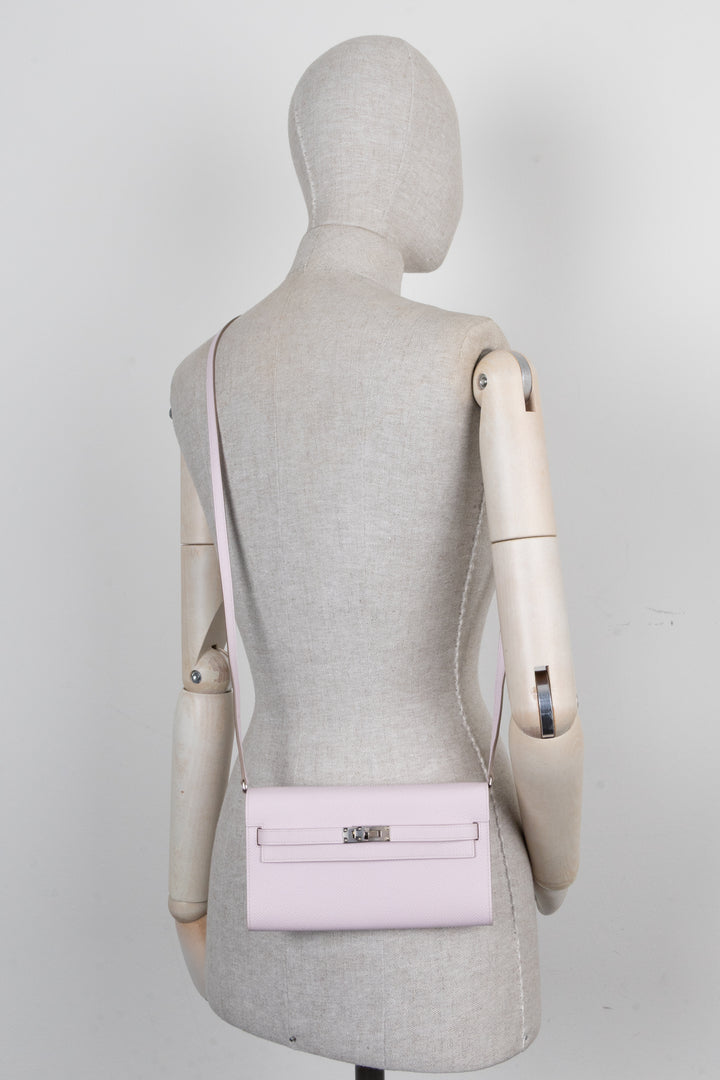 HERMÈS Kelly To Go Epsom Mauve