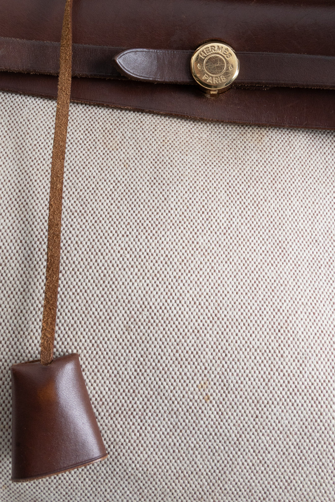 HERMES Herbag 29 Toile H Vache Hunter