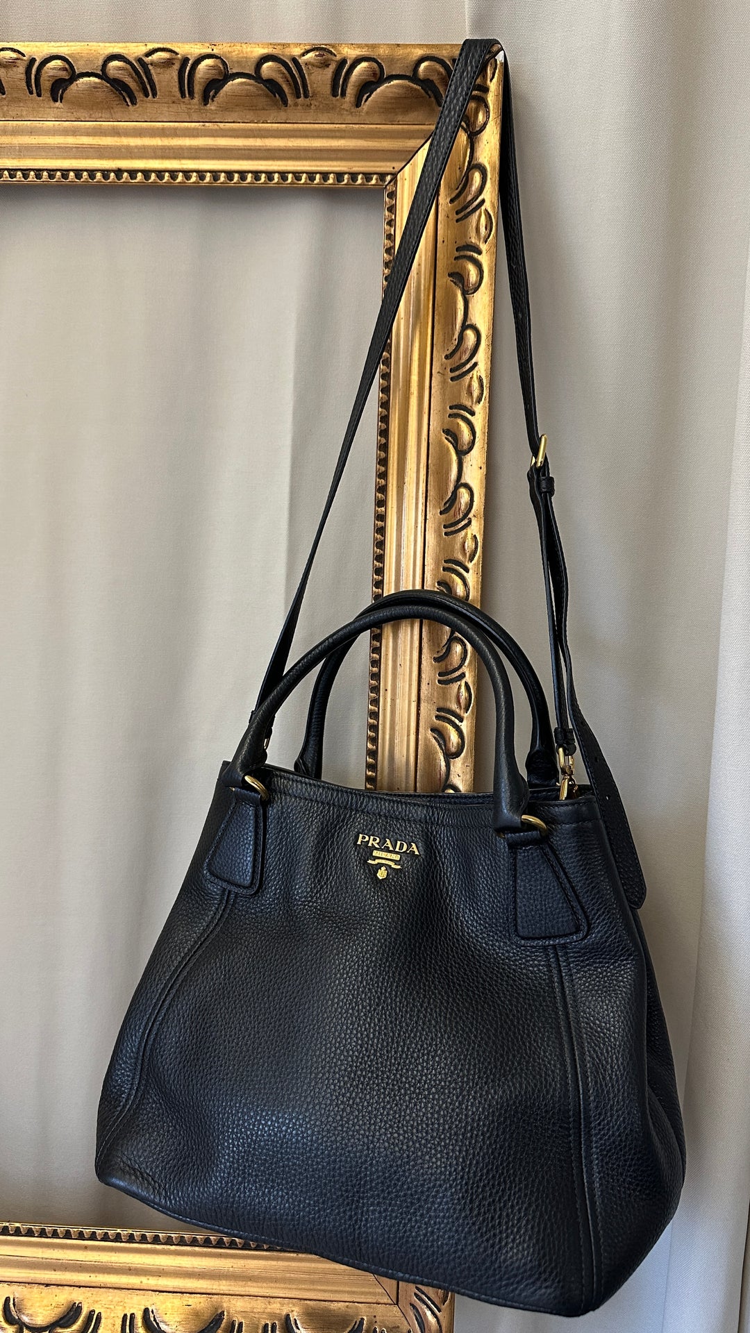 PRADA Shoulder Bag Black