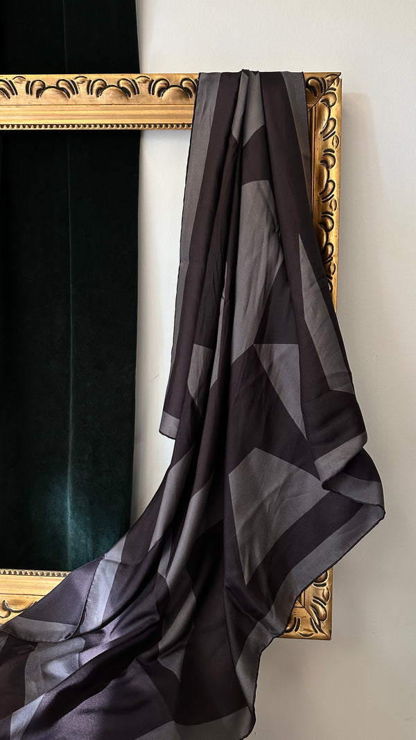 BOTTEGA VENETA Scarf Silk Grey