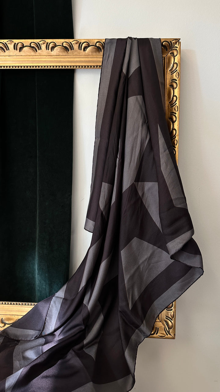BOTTEGA VENETA Scarf Silk Grey