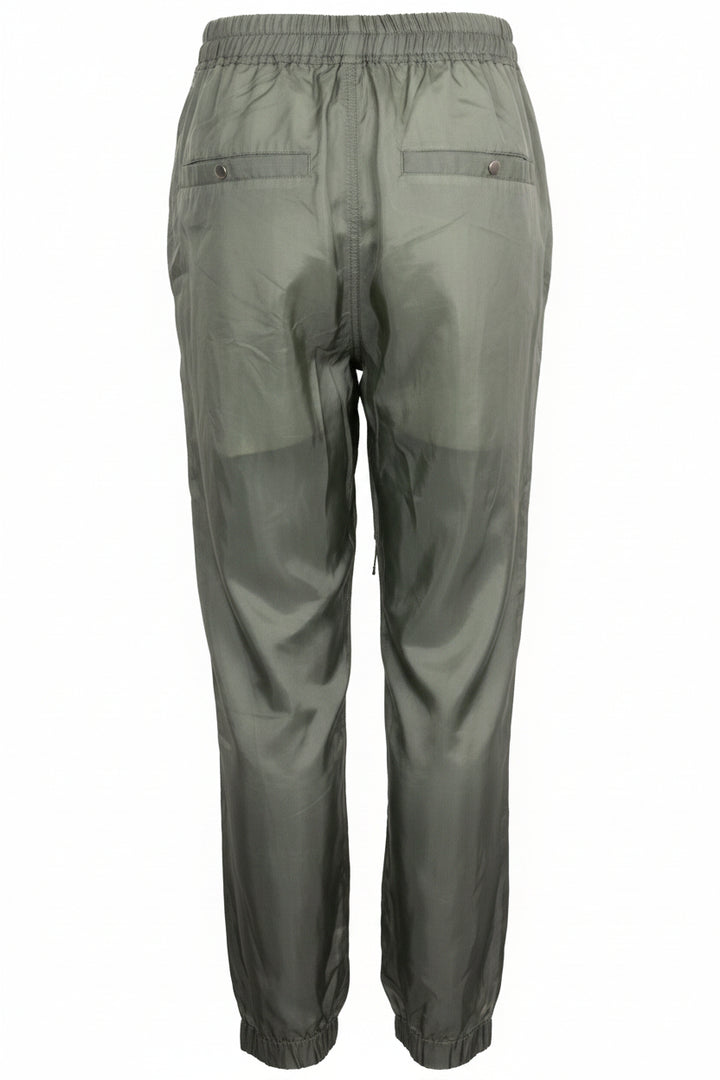 RICK OWENS Pantalon de survêtement Dietrich en Cupro Vert