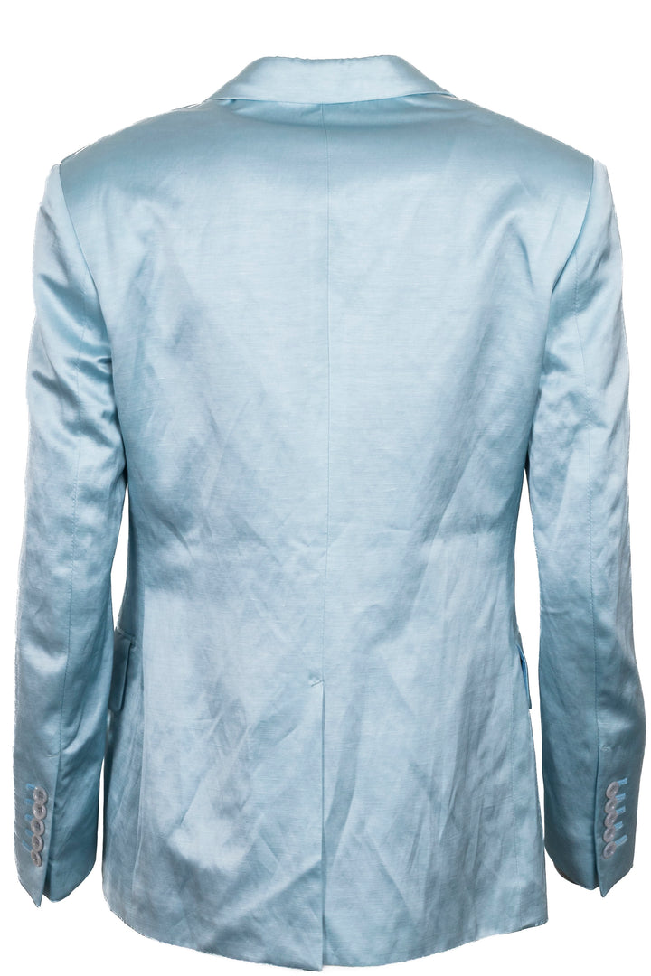 TOM FORD Satin Blazer Light Blue