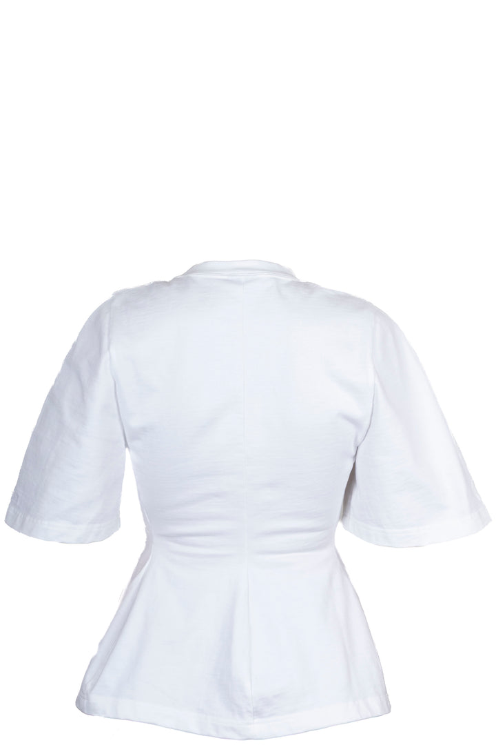 BALENCIAGA T-shirt ajusté en coton blanc