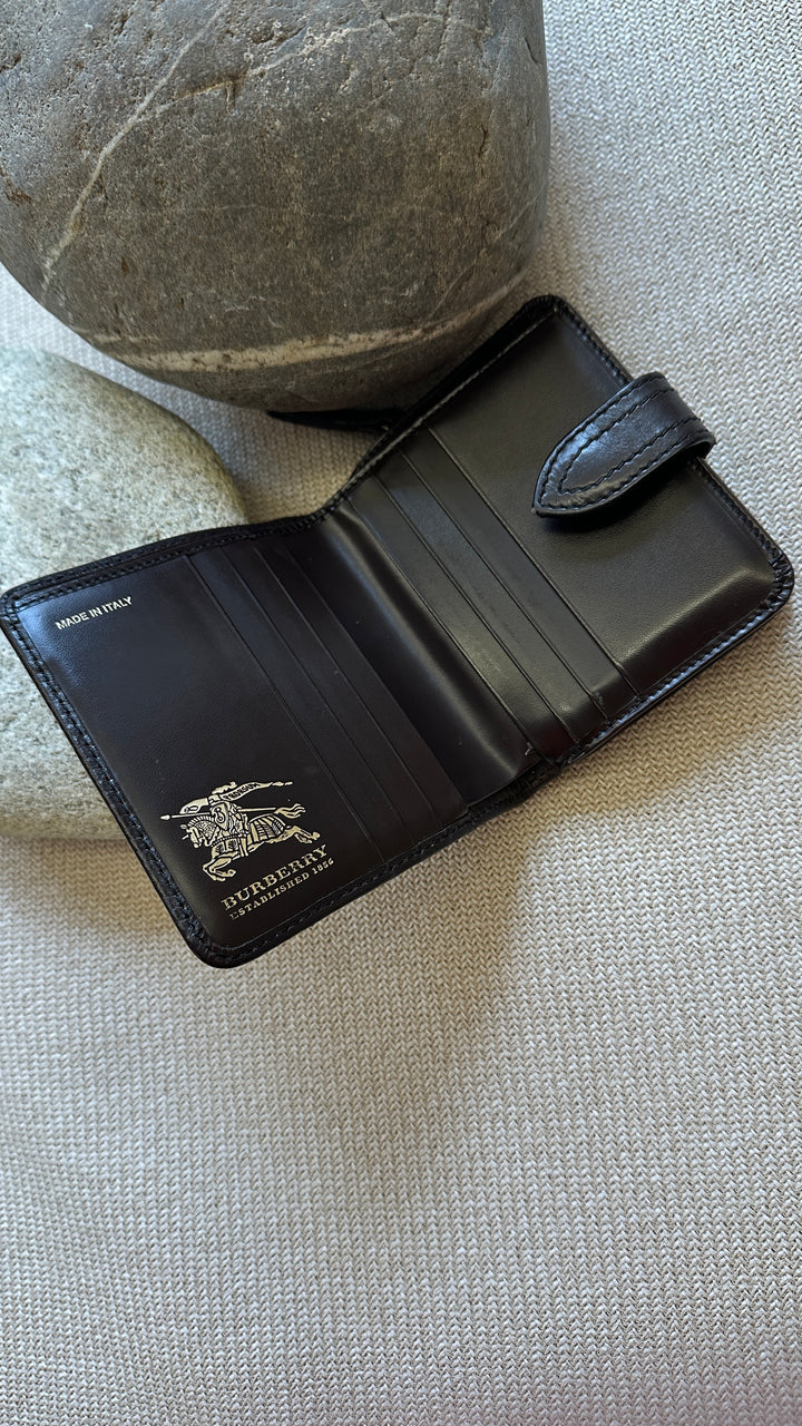 BURBERRY Nova Check Compact Wallet