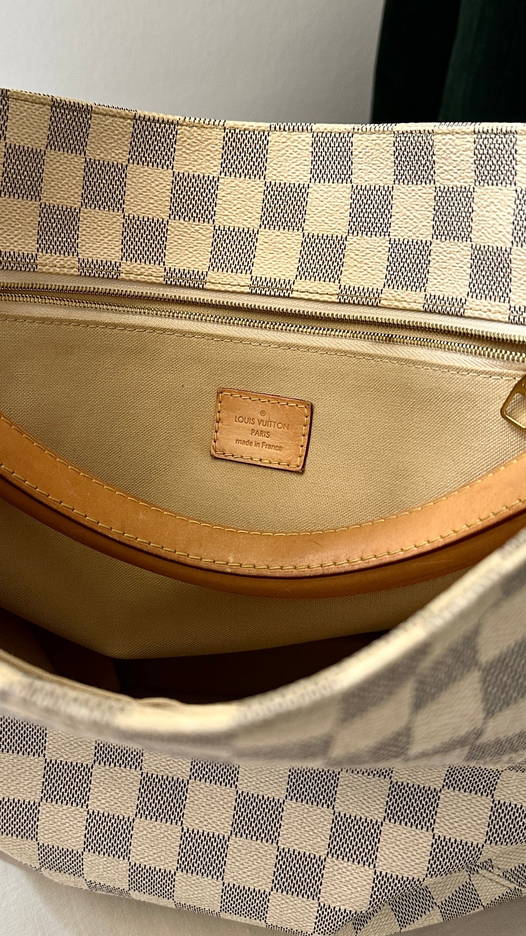 LOUIS VUITTON Scoffi Bag Damier Azur