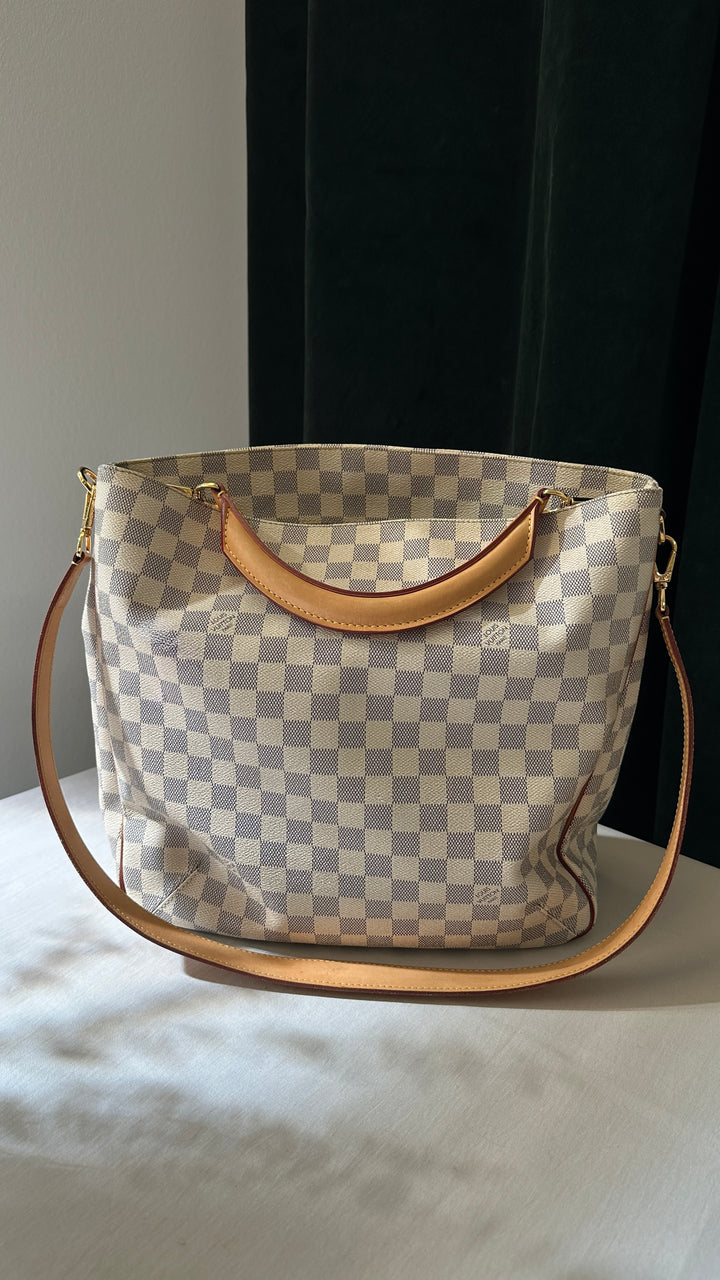 LOUIS VUITTON Scoffi Bag Damier Azur