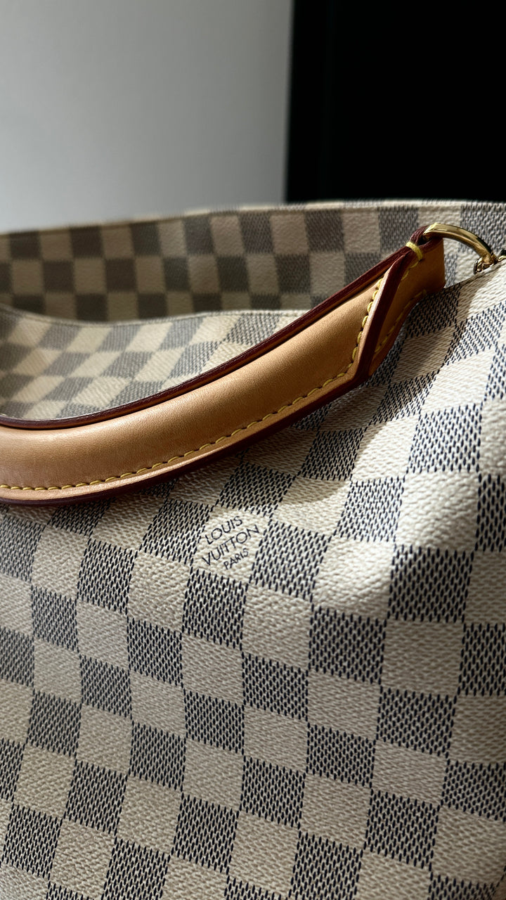 LOUIS VUITTON Scoffi Bag Damier Azur
