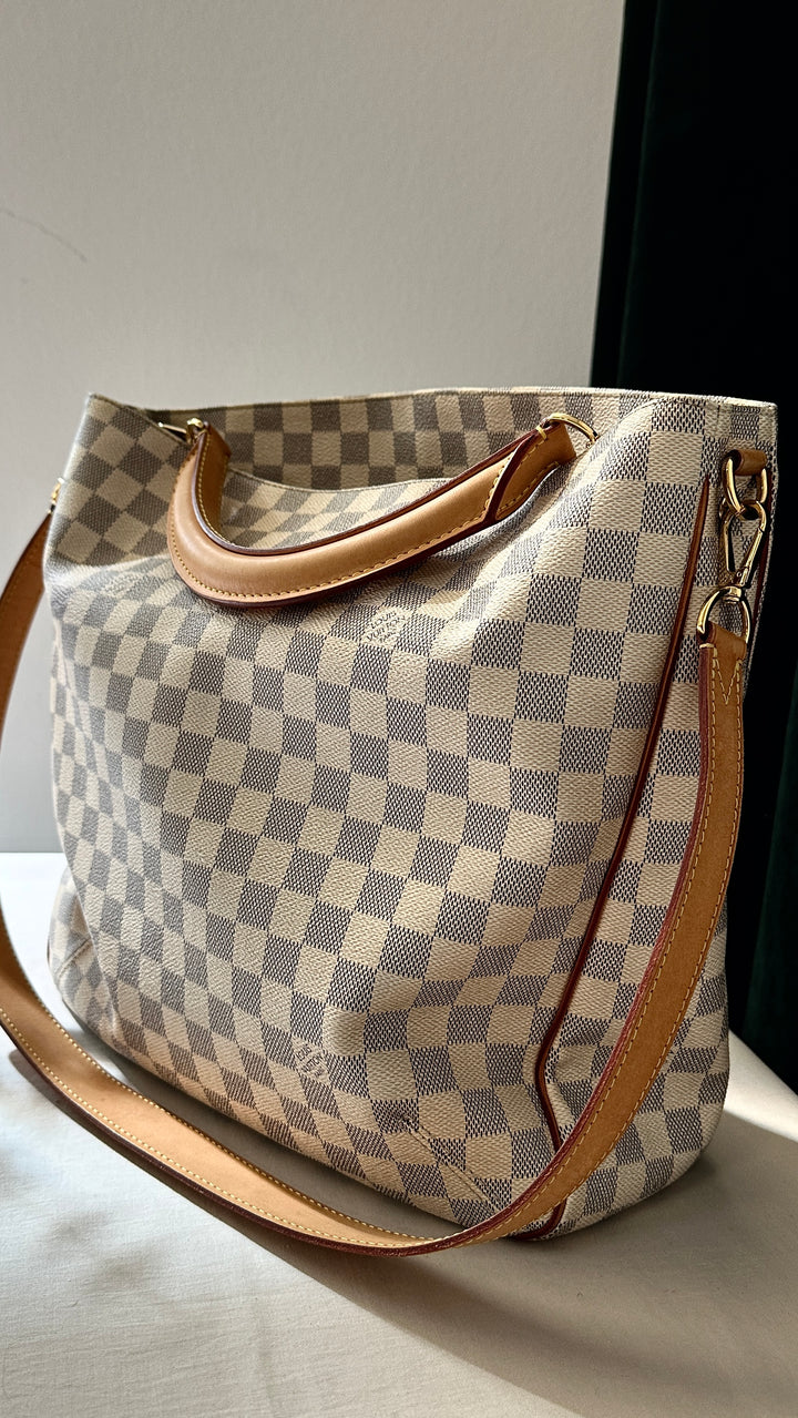 LOUIS VUITTON Scoffi Bag Damier Azur
